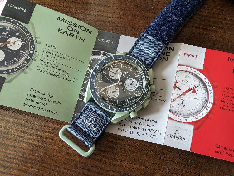 MOONSWATCH MISSION ON EARTH - SWATCH X OMEGA BIOCERAMIC