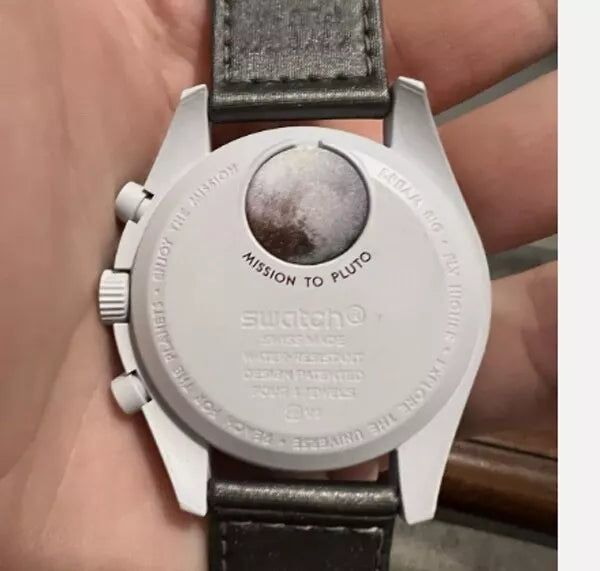 MOONSWATCH MISSION TO PLUTO - SWATCH X OMEGA BIOCERAMIC