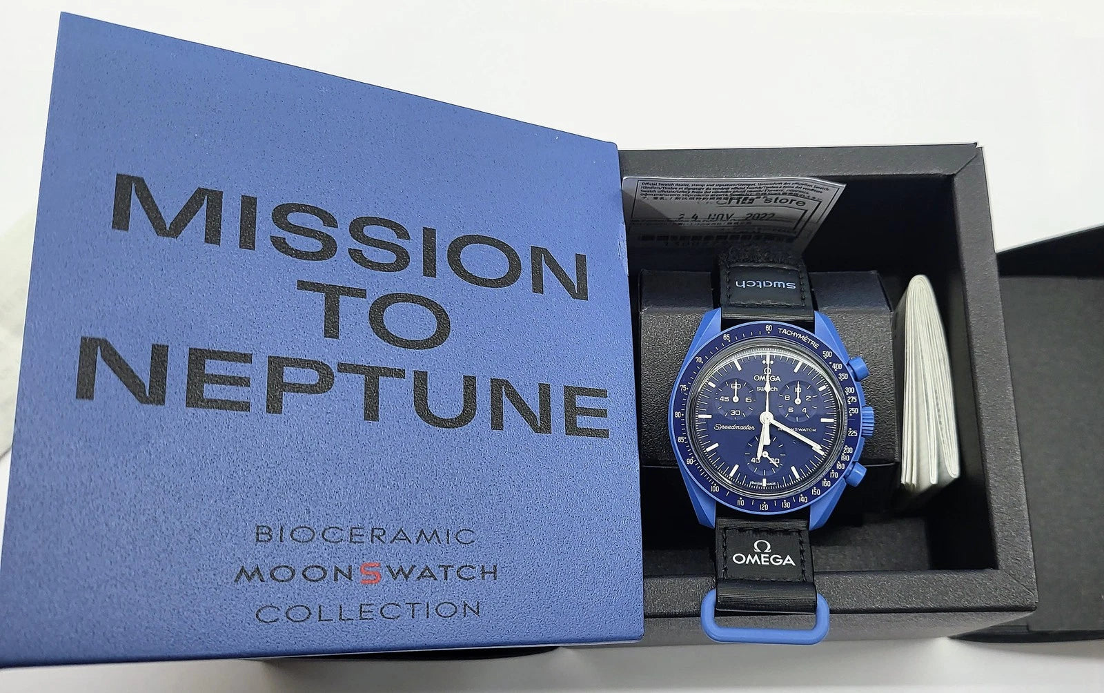 MOONSWATCH MISSION TO NEPTUNE - SWATCH X OMEGA BIOCERAMIC