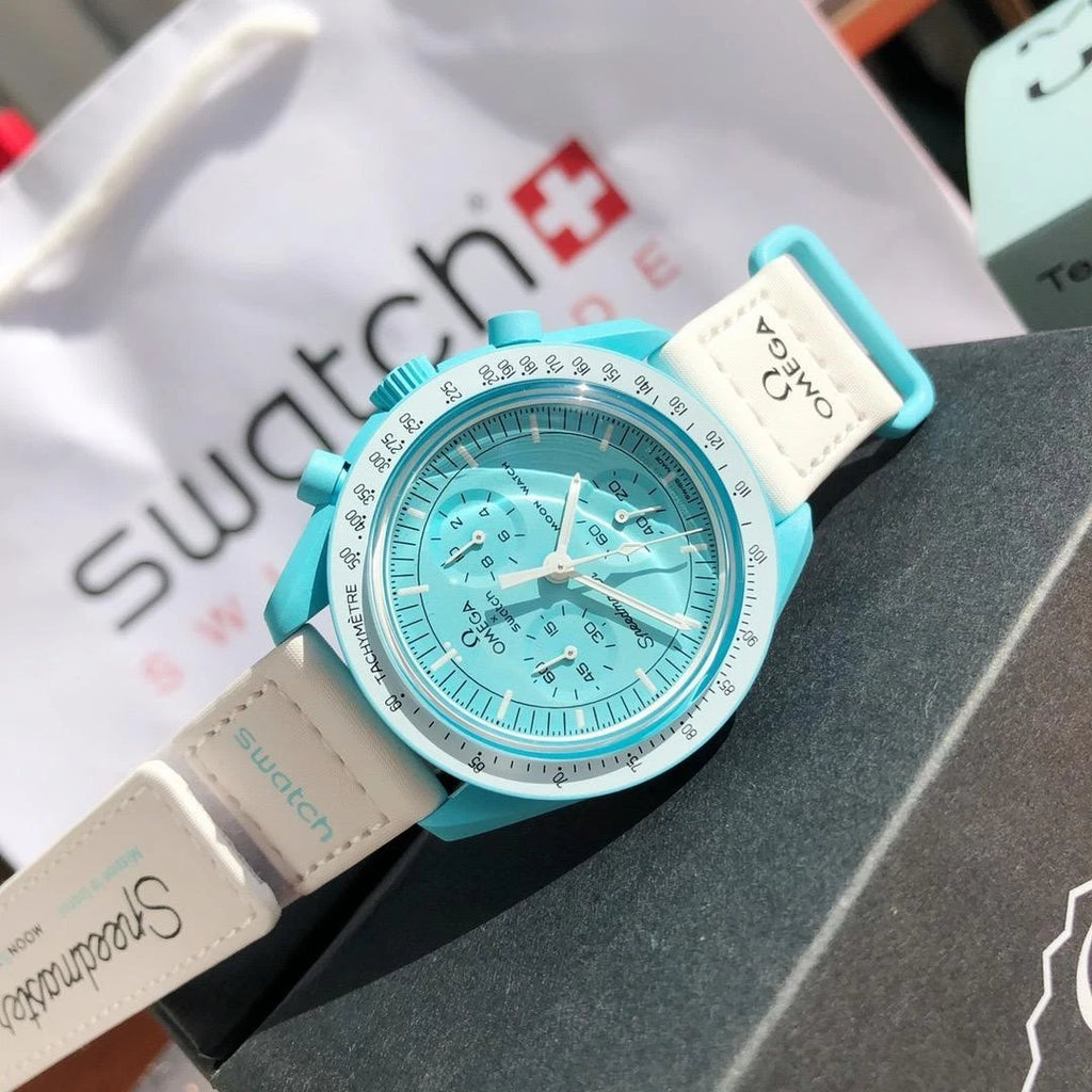 MOONSWATCH MISSION TO URANUS - SWATCH X OMEGA BIOCERAMIC
