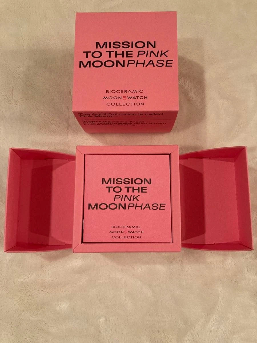 MOONSWATCH MISSION TO PINK - SWATCH X OMEGA BIOCERAMIC